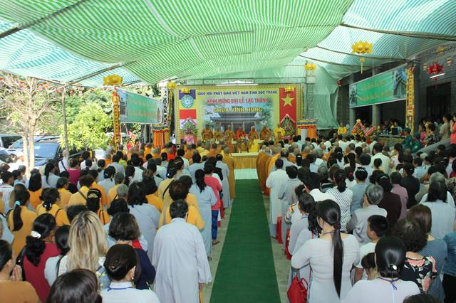 Sóc Trăng: Lễ lạc thành chùa Vĩnh Hưng và Tưởng niệm cố TT. Thích Thanh Chương