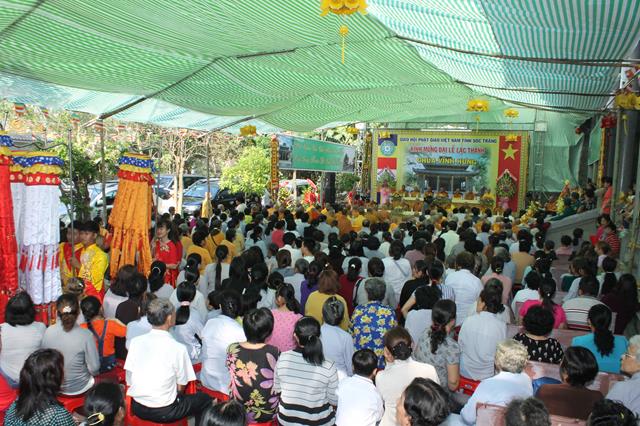 Sóc Trăng: Lễ lạc thành chùa Vĩnh Hưng và Tưởng niệm cố TT. Thích Thanh Chương