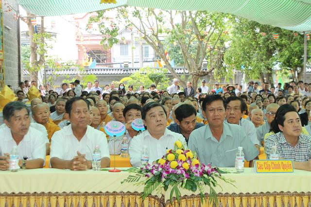 Sóc Trăng: Lễ lạc thành chùa Vĩnh Hưng và Tưởng niệm cố TT. Thích Thanh Chương