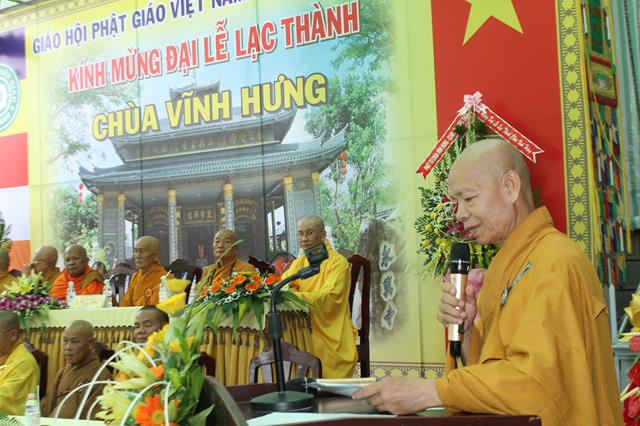 Sóc Trăng: Lễ lạc thành chùa Vĩnh Hưng và Tưởng niệm cố TT. Thích Thanh Chương