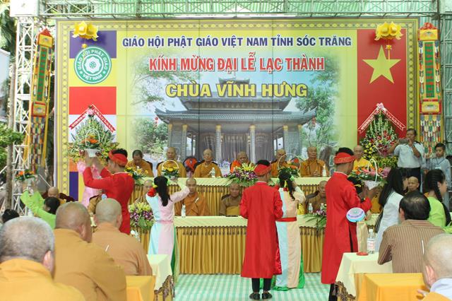 Sóc Trăng: Lễ lạc thành chùa Vĩnh Hưng và Tưởng niệm cố TT. Thích Thanh Chương