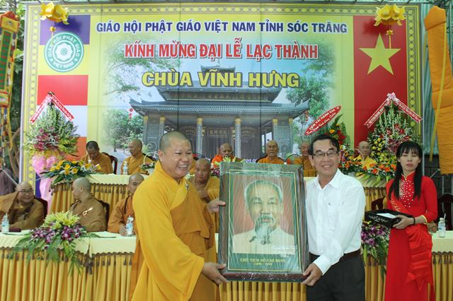 Sóc Trăng: Lễ lạc thành chùa Vĩnh Hưng và Tưởng niệm cố TT. Thích Thanh Chương