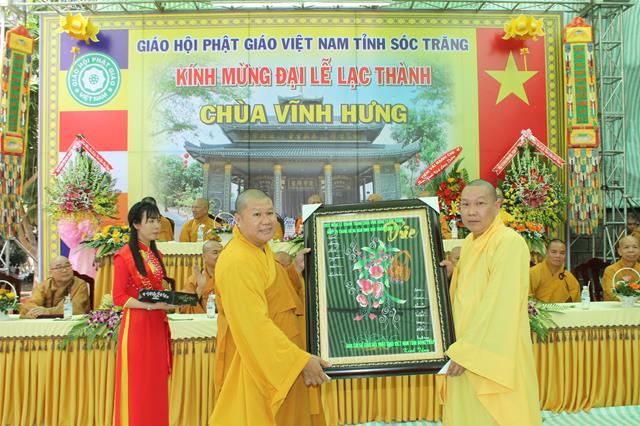 Sóc Trăng: Lễ lạc thành chùa Vĩnh Hưng và Tưởng niệm cố TT. Thích Thanh Chương
