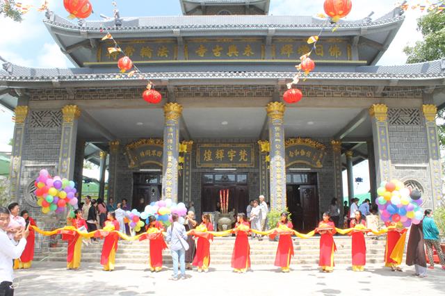 Sóc Trăng: Lễ lạc thành chùa Vĩnh Hưng và Tưởng niệm cố TT. Thích Thanh Chương