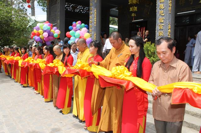 Sóc Trăng: Lễ lạc thành chùa Vĩnh Hưng và Tưởng niệm cố TT. Thích Thanh Chương