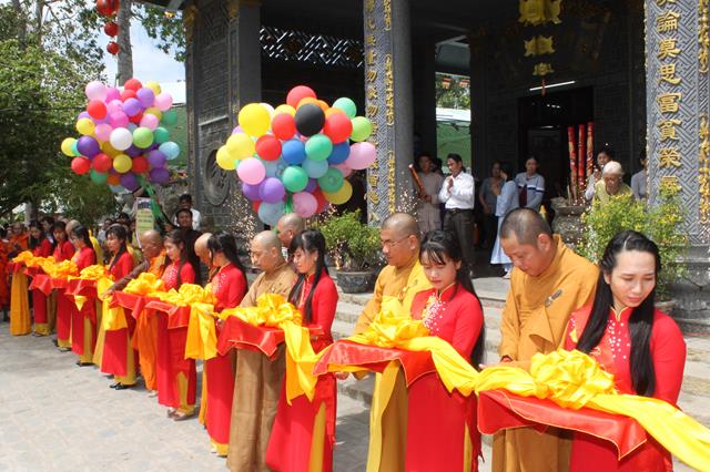 Sóc Trăng: Lễ lạc thành chùa Vĩnh Hưng và Tưởng niệm cố TT. Thích Thanh Chương