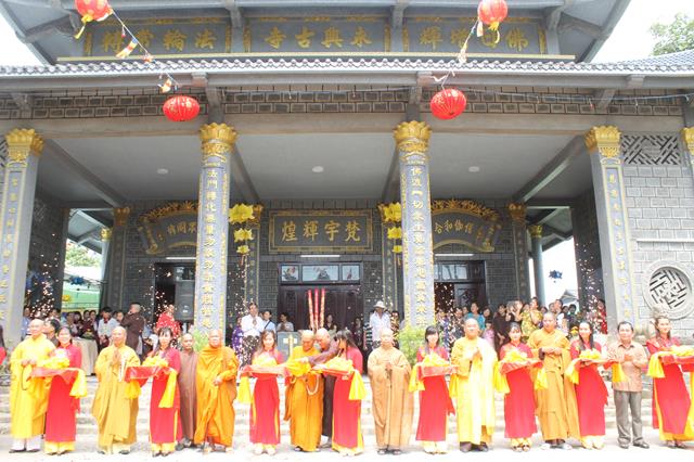 Sóc Trăng: Lễ lạc thành chùa Vĩnh Hưng và Tưởng niệm cố TT. Thích Thanh Chương