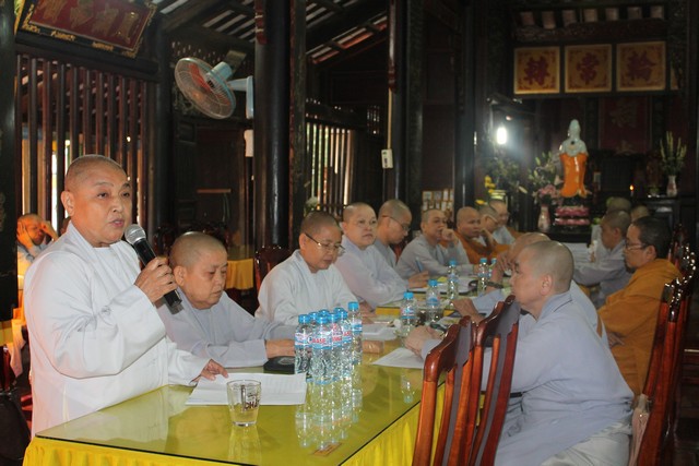 Bình Dương:  Ban trị sự họp triển khai công tác Phật sự đầu năm 2017