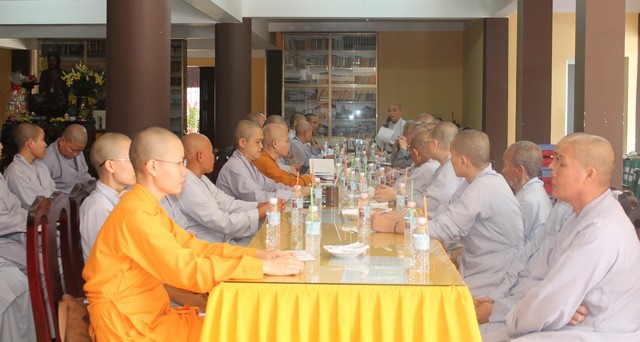 Bình Dương: Phân ban Ni giới GHPGVN tỉnh Bình Dương Họp triển khai công tác tổ chức Lễ tưởng niệm Đức Thánh Tổ Ni Đại Ái Đạo