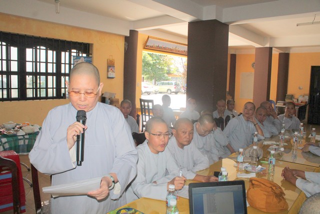 Bình Dương: Phân ban Ni giới GHPGVN tỉnh Bình Dương Họp triển khai công tác tổ chức Lễ tưởng niệm Đức Thánh Tổ Ni Đại Ái Đạo