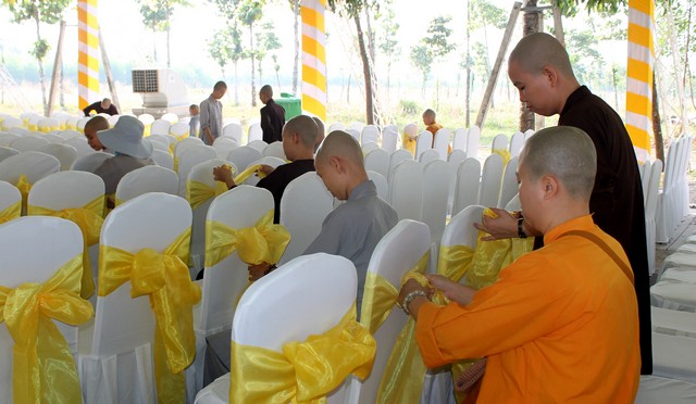 Bình Dương: Trước giờ khai mạc Đại lễ tưởng niệm Thánh Tổ Ni Đại Ái Đạo