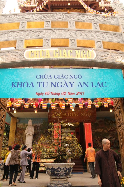 Chùa Giác Ngộ: Khóa tu Ngày An Lạc lần thứ 12