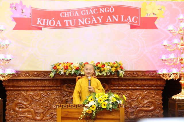 Chùa Giác Ngộ: Khóa tu Ngày An Lạc lần thứ 12