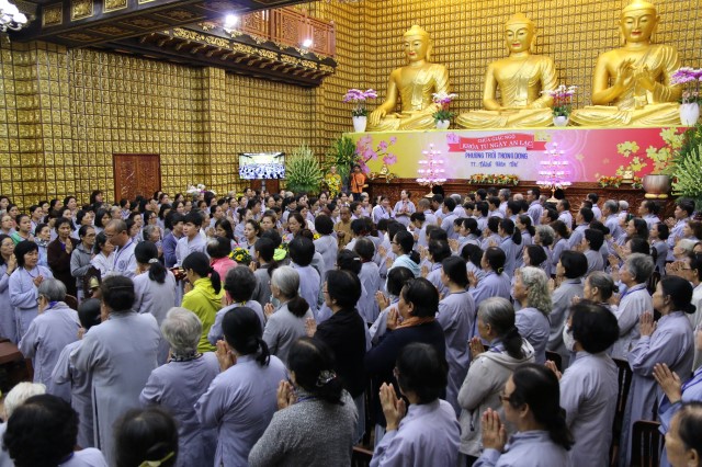 Chùa Giác Ngộ: Khóa tu Ngày An Lạc lần thứ 12
