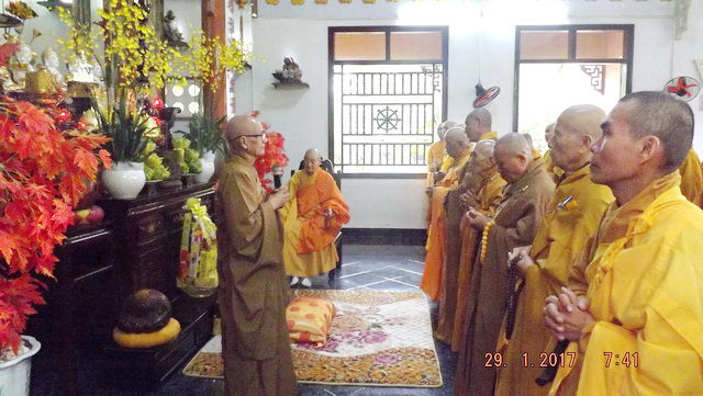 Khánh Hòa: Chúc mừng khánh tuế Hòa thượng Trưởng Ban Trị Sự