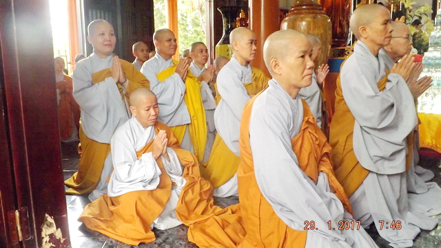 Khánh Hòa: Chúc mừng khánh tuế Hòa thượng Trưởng Ban Trị Sự