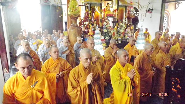 Khánh Hòa: Chúc mừng khánh tuế Hòa thượng Trưởng Ban Trị Sự