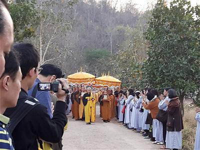 Đại Giới Đàn Tánh Thiên tại Làng Mai Thái Lan