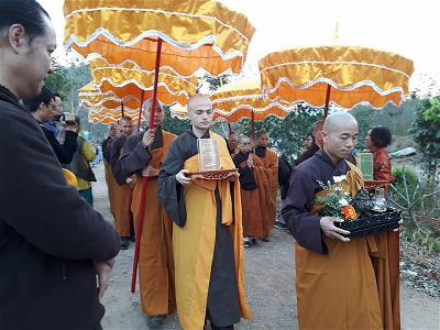 Đại Giới Đàn Tánh Thiên tại Làng Mai Thái Lan