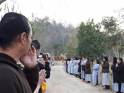 Đại Giới Đàn Tánh Thiên tại Làng Mai Thái Lan
