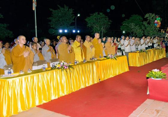Tưng bừng đại lễ Phật đản Phật giáo huyện Nga Sơn