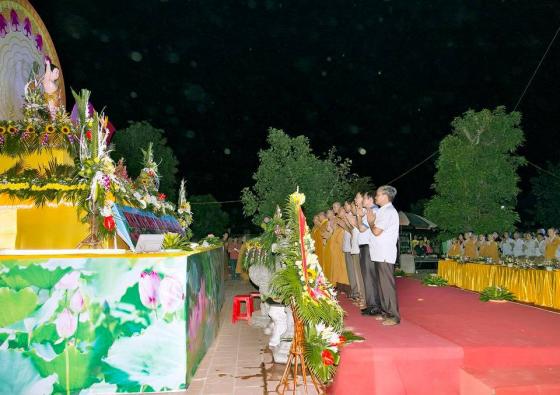 Tưng bừng đại lễ Phật đản Phật giáo huyện Nga Sơn
