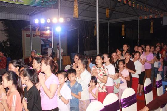 Đêm văn nghệ đón mừng Phật đản tại chùa Vạn Linh - Quảng Xương