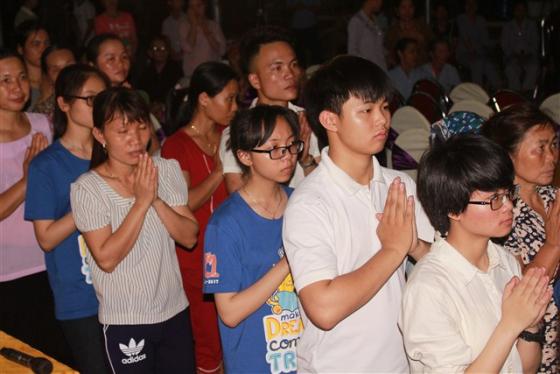 Đêm văn nghệ đón mừng Phật đản tại chùa Vạn Linh - Quảng Xương