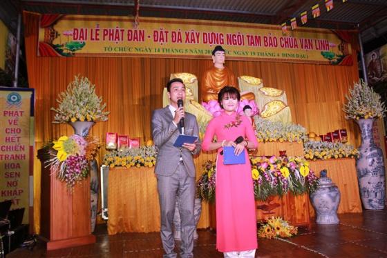 Đêm văn nghệ đón mừng Phật đản tại chùa Vạn Linh - Quảng Xương