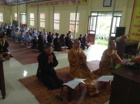 Khóa tu một ngày an lạc tháng tư tại chùa Linh Cảnh - Thọ Xuân