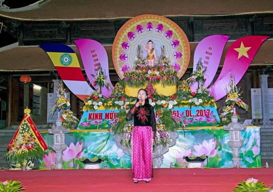 Tưng bừng đại lễ Phật đản Phật giáo huyện Nga Sơn