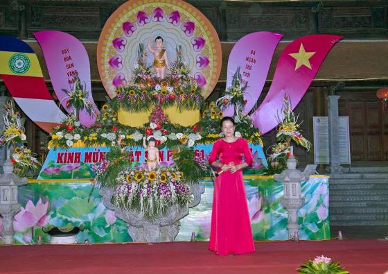 Tưng bừng đại lễ Phật đản Phật giáo huyện Nga Sơn