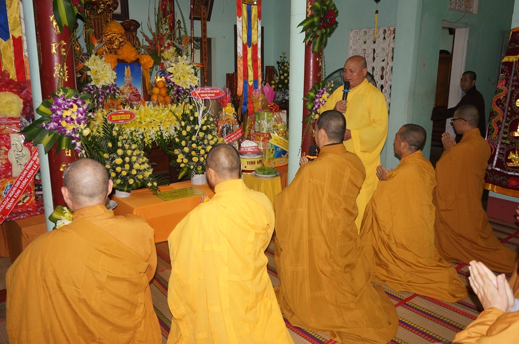 Lễ Tiểu Tường Cố HT Đệ Nhị Trụ Trì Tu Viện Nguyên Thiểu – Bình Định