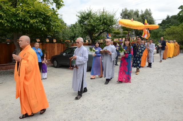Chùa Liễu Quán, San Jose (Hoa Kỳ)  Tổ Chức Đại Lễ Vesak 2017