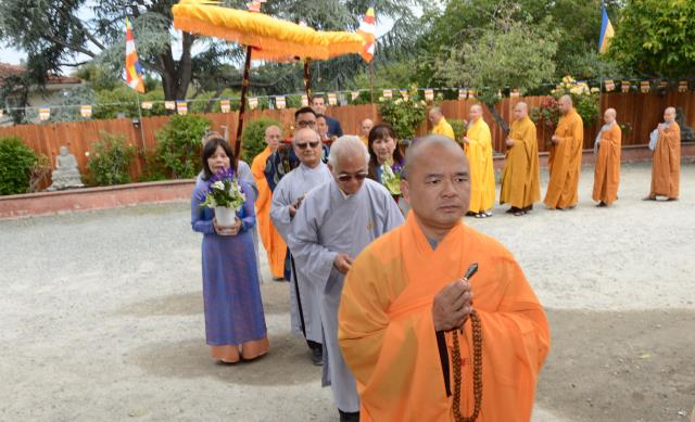 Chùa Liễu Quán, San Jose (Hoa Kỳ)  Tổ Chức Đại Lễ Vesak 2017