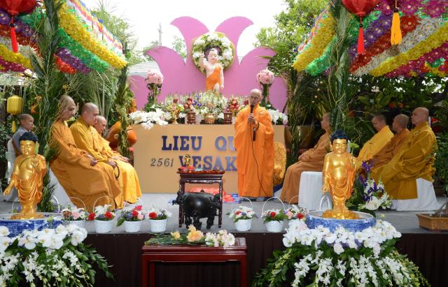 Chùa Liễu Quán, San Jose (Hoa Kỳ)  Tổ Chức Đại Lễ Vesak 2017