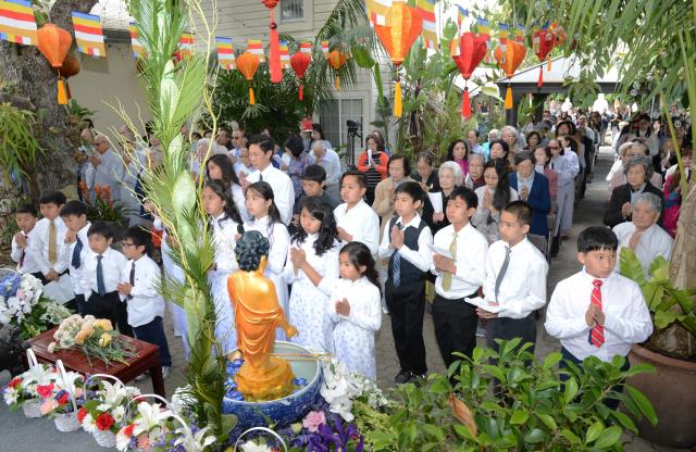 Chùa Liễu Quán, San Jose (Hoa Kỳ)  Tổ Chức Đại Lễ Vesak 2017