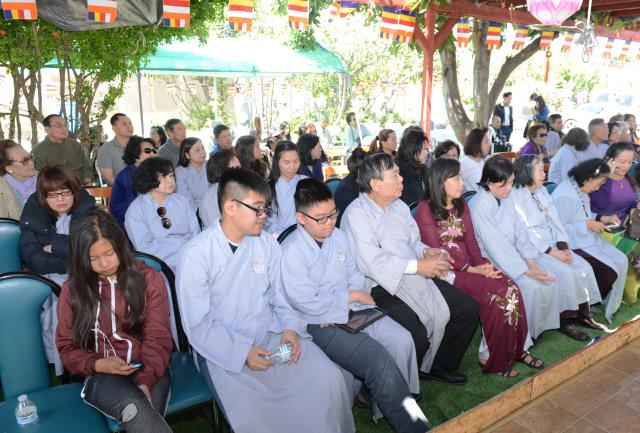 Đại lễ Phật đản PL. 2561 tại tu viện Huyền Không San Jose,Hoa Kỳ