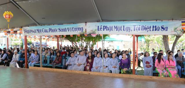 Đại lễ Phật đản PL. 2561 tại tu viện Huyền Không San Jose,Hoa Kỳ