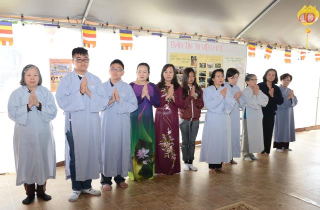 Đại lễ Phật đản PL. 2561 tại tu viện Huyền Không San Jose,Hoa Kỳ