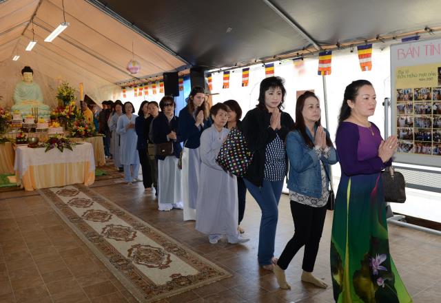 Đại lễ Phật đản PL. 2561 tại tu viện Huyền Không San Jose,Hoa Kỳ