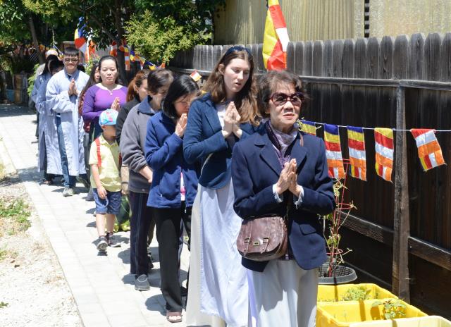 Đại lễ Phật đản PL. 2561 tại tu viện Huyền Không San Jose,Hoa Kỳ