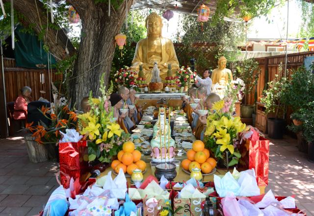 Đại lễ Phật đản PL. 2561 tại tu viện Huyền Không San Jose,Hoa Kỳ