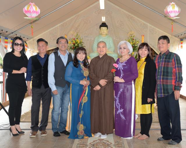 Đại lễ Phật đản PL. 2561 tại tu viện Huyền Không San Jose,Hoa Kỳ