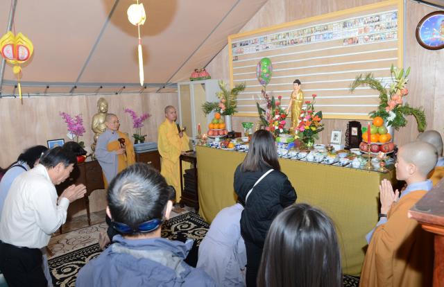 Đại lễ Phật đản PL. 2561 tại tu viện Huyền Không San Jose,Hoa Kỳ