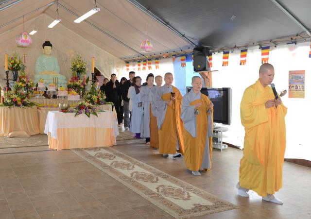 Đại lễ Phật đản PL. 2561 tại tu viện Huyền Không San Jose,Hoa Kỳ