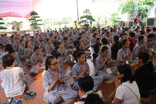 Bế mạc Khoá tu Mùa hè chùa Tăng Phúc 2017