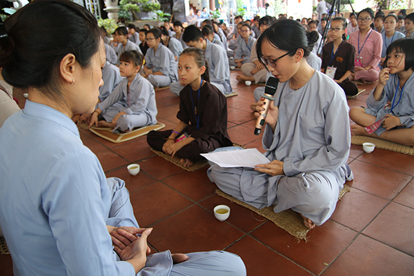 Bế mạc Khoá tu Mùa hè chùa Tăng Phúc 2017