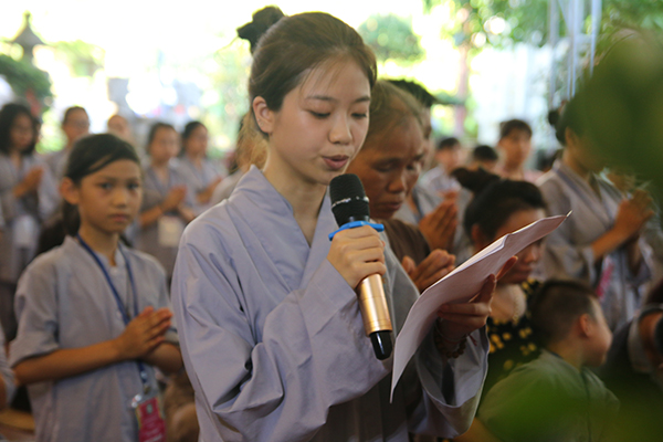 Bế mạc Khoá tu Mùa hè chùa Tăng Phúc 2017
