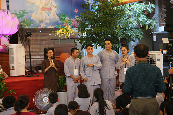 Bế mạc Khoá tu Mùa hè chùa Tăng Phúc 2017